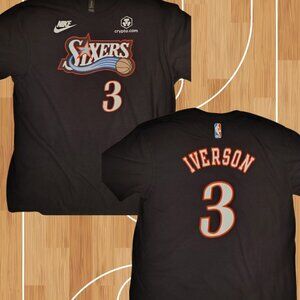 NWT Philadelphia 76ers #3 Allen Iverson Jersey Tshirt Shirtsey
